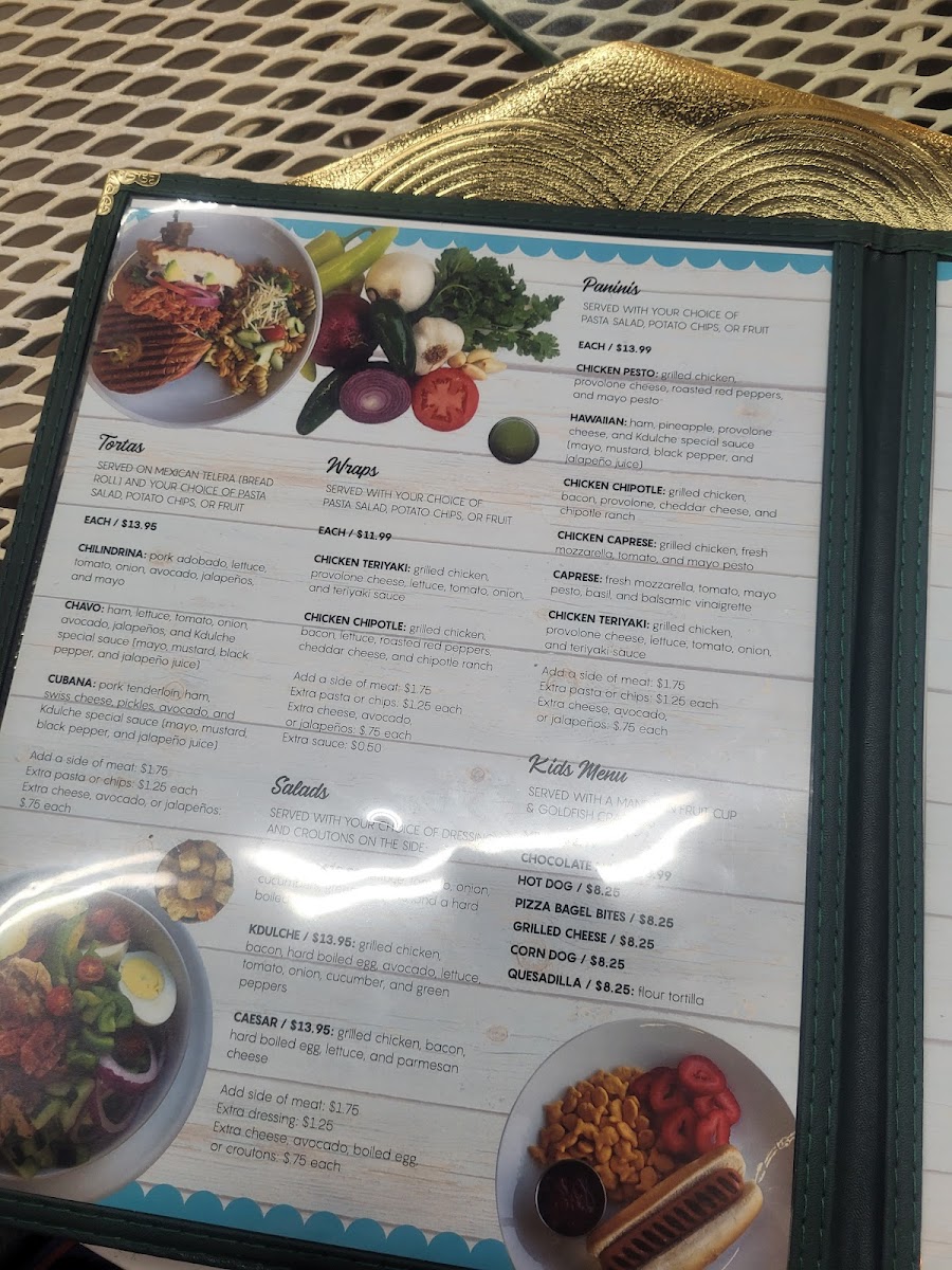 Menu Kdulche Cafe 1 Inc-10